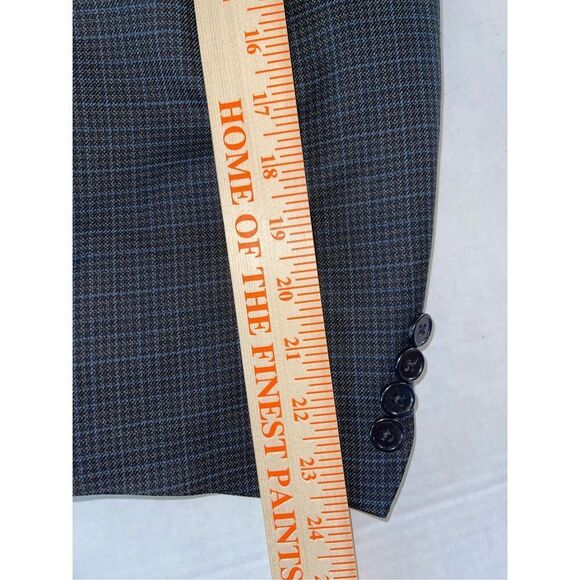 Joseph Abboud Mens‎ Blazer Sport Coat Two Button Casual Jacket Size 44L Wool A33 - Picture 8 of 16